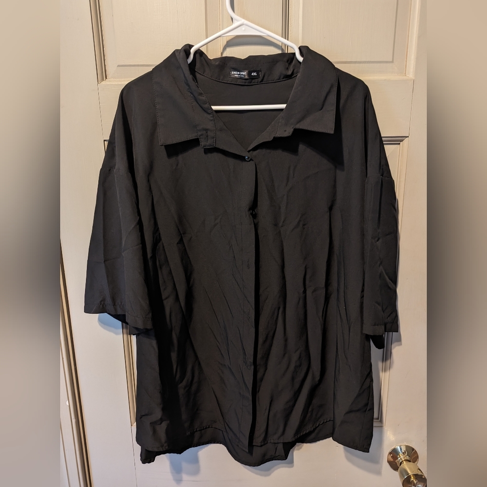 Black lite blouse